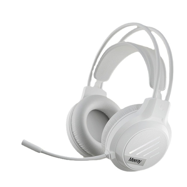 Wired Noise-canceling Over-ear Headphones Microphone Protein Leather Memory Foam 2.2m Cordcompatible Mobile Phones Laptops