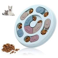 Jouet interactif pour chien, best-seller, écologique, en plastique, puzzle pour chien, jouet pour distribuer des friandises, entraînement IQ, distributeur de friandises