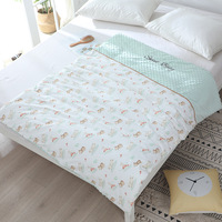 Couverture douce pour nouveau-né en minky, avec dos à pois pour berceau et poussette, double couche