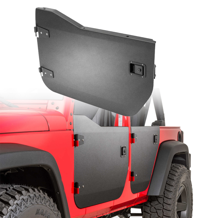 Полудверь для 07-18 Wrangler JK неограниченная 2 дверь 4 двери с зеркалом 4x4 аксессуары