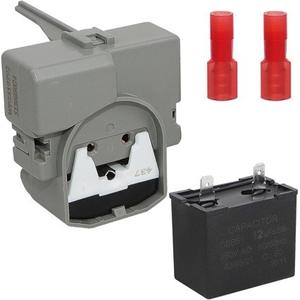 Relé de Arranque para Refrigerador W10197428, Pieza de Compresor RPTC61316, Eléctrico, de Plástico, Fácil Instalación para Refrigeradores Whirlpool - Product Image 2