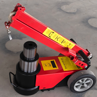 Cric hydraulique pneumatique 50T/100T à pression d'air stable, capacité de levage puissante, pour tous types de véhicules utilitaires lourds et usage quotidien