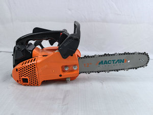 12" Handle Gas Chainsaw,2-Stroke 25.4cc Portable Chain <b>Saws</b> for Wood Cutting, Gasoline Chain <b>Saws</b> for Trees - Product Image 3
