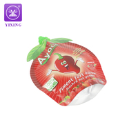 Imprimé personnalisé 150g formes spéciales remplissage à chaud en aluminium bec pochette Ketchup paquets Sauce chili pâte de tomate sac d'emballage
