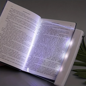 Luz de lectura LED para protección de los ojos – Lámpara de escritorio de visión nocturna con panel plano, recargable por USB, 3 modos/oscurecimiento continuo – Flexible - Product Image 6