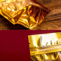 Sacs d'emballage alimentaire transparents opaques en plastique avec fermeture éclair, personnalisables, pour épices, bonbons et autres produits, type pochette verticale.