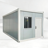 Maison préfabriquée modulaire en acier de marque Zhonghao, 2 chambres, design moderne, assemblage en kit, fabrication en usine