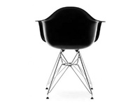 Fauteuils de salle à manger modernes en plastique avec base en fil chromé, vente chaude pour la salle à manger et l'usage commercial
