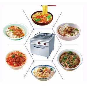 Guangzhou commerciale 380v in acciaio inox <span class=keywords><strong>Spaghetti</strong></span> Noodle fornello con armadio Pasta con filtro per uso ristorante - Product Image 5