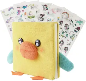 Top sales Cute eiderdown notebook magazine children, girls sketch Book Printing A4/A5/B5 Planner Notebook Journal