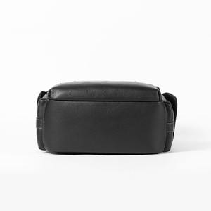 Sac à dos de voyage multifonctionnel Usb de qualité supérieure pour ordinateur portable de 15.6 pouces sac à dos pour ordinateur portable en cuir véritable de luxe pour hommes - Product Image 5