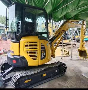 Offres Spéciales de haute qualité utilisé Komatsu PC35 pelle sur chenilles 2022 modèle puissance creuser moteur pompe roulement moteur noyau bon prix - Product Image 1