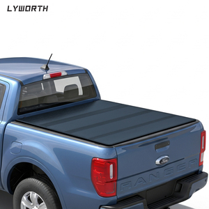 Cubierta Rígida Plegable en Cuatro Partes para Camioneta Ford <span class=keywords><strong>Ranger</strong></span> 2019-2025 con Caja de 6 Pies, Accesorios Exteriores para Camioneta - Product Image 1