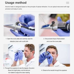 Draagbare Auto Antivries Bevriezing Hand Held Atc Auto <span class=keywords><strong>Refractometer</strong></span> Voor Batterij <span class=keywords><strong>Glycol</strong></span> Koelvloeistof - Product Image 6