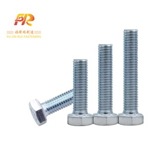 Din933 lớp 4.8/ 8.8/ 10.9/ 12.9 ECT hoàn toàn chủ đề M30 * 30cm hình lục giác đầu bu lông thép không gỉ Hex bu lông - Product Image 2