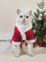 Vêtements pour chats classiques, luxueux, mignons, solides, traditionnels, confortables, pliables, lavables, en polyester, décoratifs, personnalisés