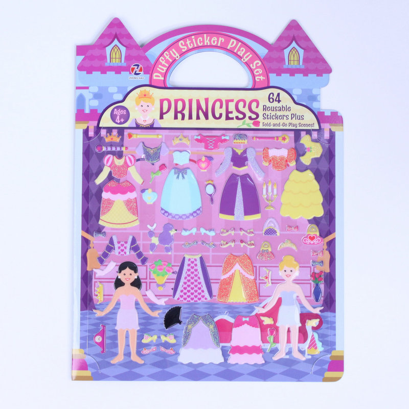 Puffy Sticker Activity Book Mermaids Dress