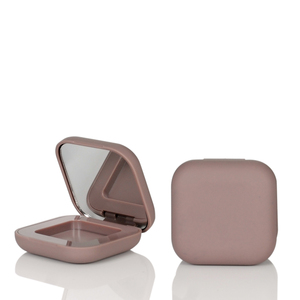 Fast Delivery New Design Cosmetic Empty Packaging Square Pink <strong>Powder</strong> <strong>Compact</strong> With Mirror - Product Image 2
