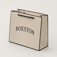 Sacs de shopping en papier personnalisés de luxe blancs pour cosmétiques, vêtements, emballages aseptiques, perruques, chaussures et produits de beauté