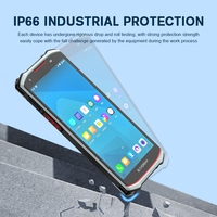 Teléfono Inteligente PDA Robusto de 5.5 Pulgadas con 4GB 64GB Android 10.0 y Escáner de Código de Barras Inalámbrico BT Portátil