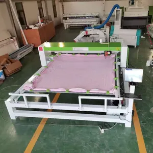 Factory supply full automatic industrial computerized quilting equipment for blankets