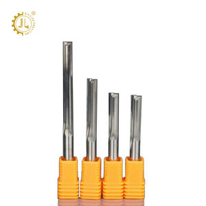 4mm超長タングステン鋼ストレートルータービット2フルート付きOEM固体カーバイドエンドミルカスタマイズ可能 - Product Image 1