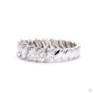 Anillo de Oro con Moissanita Clásico y Moderno para Mujer, Joyería Fina Elegante y Brillante, Anillo de Regalo para Boda o Compromiso - Product Image 5