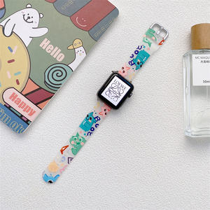 <span class=keywords><strong>Correa</strong></span> de silicona transparente con estampado Floral <span class=keywords><strong>Para</strong></span> <span class=keywords><strong>Apple</strong></span> <span class=keywords><strong>Watch</strong></span>, banda de reloj de sublimación <span class=keywords><strong>Para</strong></span> <span class=keywords><strong>Apple</strong></span> <span class=keywords><strong>Watch</strong></span> Series <span class=keywords><strong>8</strong></span> 7 6 5 41mm 45mm - Product Image 5