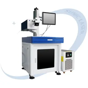 SUNIC 2023 Desktop 3W 5W macchina per marcatura laser UV 3d laser uv marcatura macchina prezzo per metallo