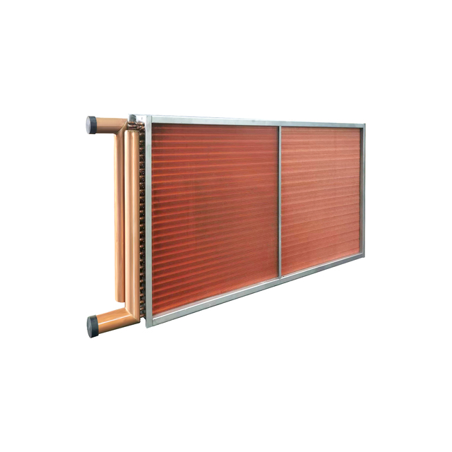 Air Conditioning Industrial Copper Tube Fin Heat Exchanger