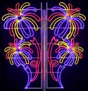 Lampes décoratives 2D sur mesure pour festivals thématiques, défilés de Noël et décorations de rue pour événements spéciaux - Product Image 1