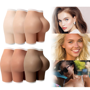 Faja realista <span class=keywords><strong>de</strong></span> silicona completa para mujer africana, con relleno en glúteos, cintura alta, realce <span class=keywords><strong>de</strong></span> caderas <span class=keywords><strong>de</strong></span> 1.5cm y glúteos <span class=keywords><strong>de</strong></span> 2cm, sexy, firme y transpirable. - Product Image 4