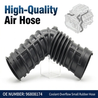 Tuyaux d'admission d'air en caoutchouc 96808174 2400342 GPP-DW-004 compatibles Daewoo Gentra Chevrolet Aveo Aveo5 2009-2011 – Pièces auto