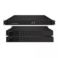 Sintonizador de TV digital IPTV 16 en 1 HD MI IP a modulador RF CATV de 16 canales ISDB-T DVBT Modulador