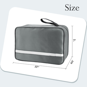 Hanging Travel Toiletry <strong>Bag</strong> for <strong>Men</strong> Waterproof Multi Compartments Travel Storage Kit <strong>Wash</strong> <strong>Bag</strong> for Business Trip - Product Image 5