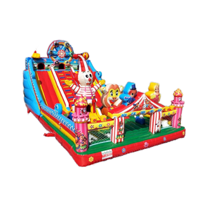 Château Gonflable Beige Personnalisable avec Toboggan et Piscine à Balles – Combo Gonflable Castillo Inflable Aufblasbare Burg - Product Image 3