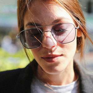 Gafas de Sol Cuadradas con Marco Metálico y Doble Barra, Protección UV400, para Hombre y Mujer, Moda 2020, Gran Venta - Product Image 1