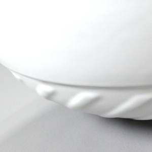 Lavabo da appoggio Slim 04 400x145mm bianco - Product Image 2