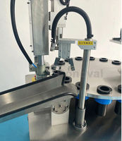 Petite machine de remplissage automatique de liquides pour baume à lèvres et rouge à lèvres, avec fonction de chauffage et mélangeur intégré