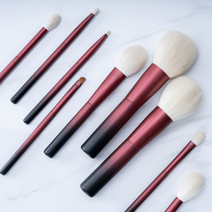 9pcs Short Handle Travel Makeup <strong>Brushes</strong> on Sale Vegan Gift Boxes <strong>Docolor</strong> Makeup <strong>Brush</strong> Cosmetic Packaging Box - Product Image 5