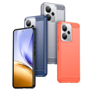Funda Protectora de Teléfono de TPU Suave con Fibra de Carbono a Prueba de Golpes para OPPO <span class=keywords><strong>Realme</strong></span> 14 5G Reno 14 Pro A5 Pro 4G 5G Funda Trasera - Product Image 6