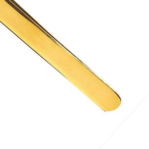 Pinces à cils en acier inoxydable avec logo personnalisé, pointe lisse durable, haute qualité, outils de beauté en vrac - Product Image 6