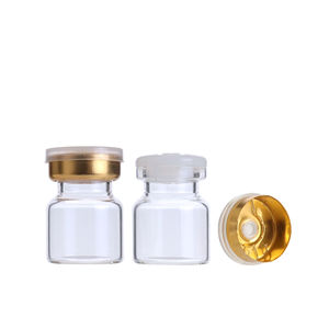 LOW MOQ Amberクリア医学薬剤師ガラスバイアル射出2ミリリットル3ミリリットルホメオパシーボトルとボトルキャップ - Product Image 2