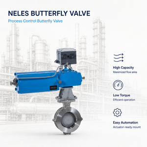 Dispositif de contrôle de processus industriel à siège souple et à bride Valmet 815 830, en stock usine - Product Image 2