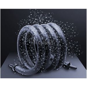 Enkele/Dubbele Uitlaat Bubble Bar Muur Lucht Steen Gordijn Diffuser 12-48 Inch Luchtbel Buis Slang <span class=keywords><strong>Aquarium</strong></span> Luchtbel Steen - Product Image 5