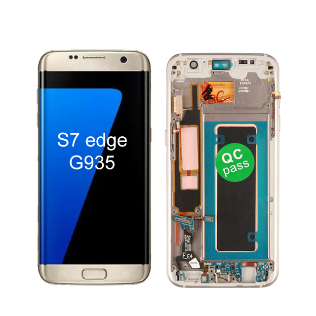 Pantalla S7 Edge Lcd for samsung S7 Edge Screen Factory Price for samsung S7 Edge Lcd Display