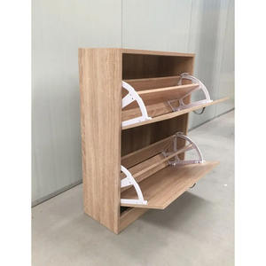 <span class=keywords><strong>Scarpiera</strong></span> Moderna in Legno con Pannelli, Armadietto Chiuso per Scarpe, Scaffale Portascarpe per Appartamenti, Prezzo all'Ingrosso del Produttore - Product Image 1