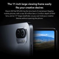 Nueva tableta Xiao Mi Pad 5 Pro versión global, pantalla de 11 pulgadas, 2,5 K LCD, 6GB + 128GB/256GB, tableta Xiao Mi Pad 5 pro