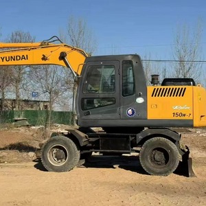 Excavadora de ruedas usadas Hyundai 150w-7 60W 150w-9 210w-7 210w-9 de segunda mano Corea - Product Image 3