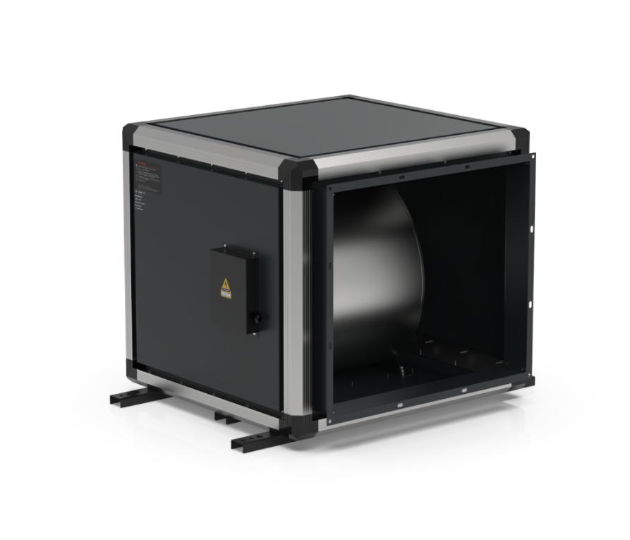 Precision Engineered Aluminum Fan Box with Smart Controller Compatibility - Ideal for research laboratories demanding exacting